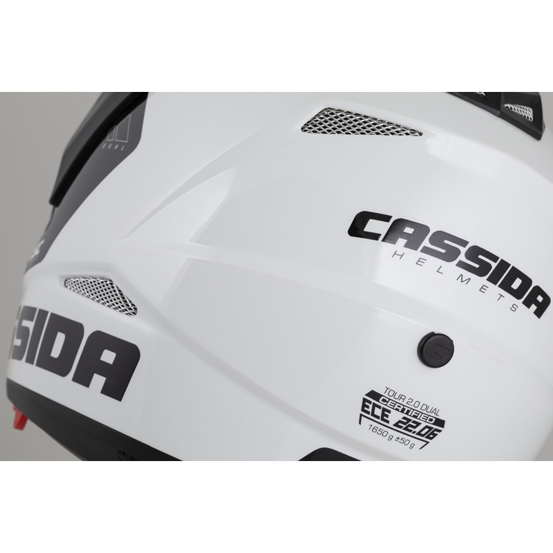 Cassida Tour 2.0 X-tra enduro bukósisak matt zöld-szürke-fekete, matt fekete silddel