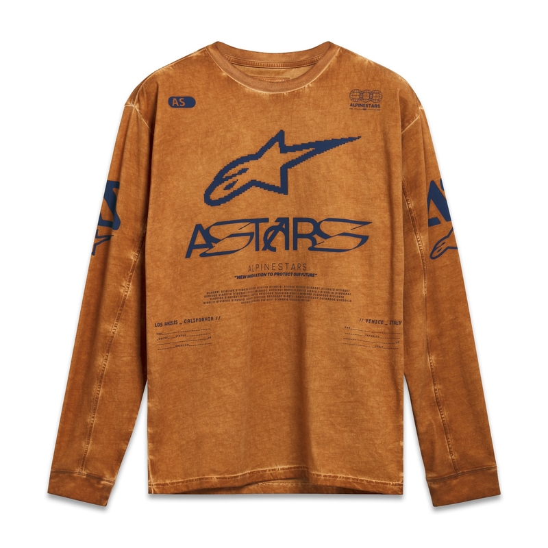 Alpinestars Nook Knit hosszú ujjú póló vörös
