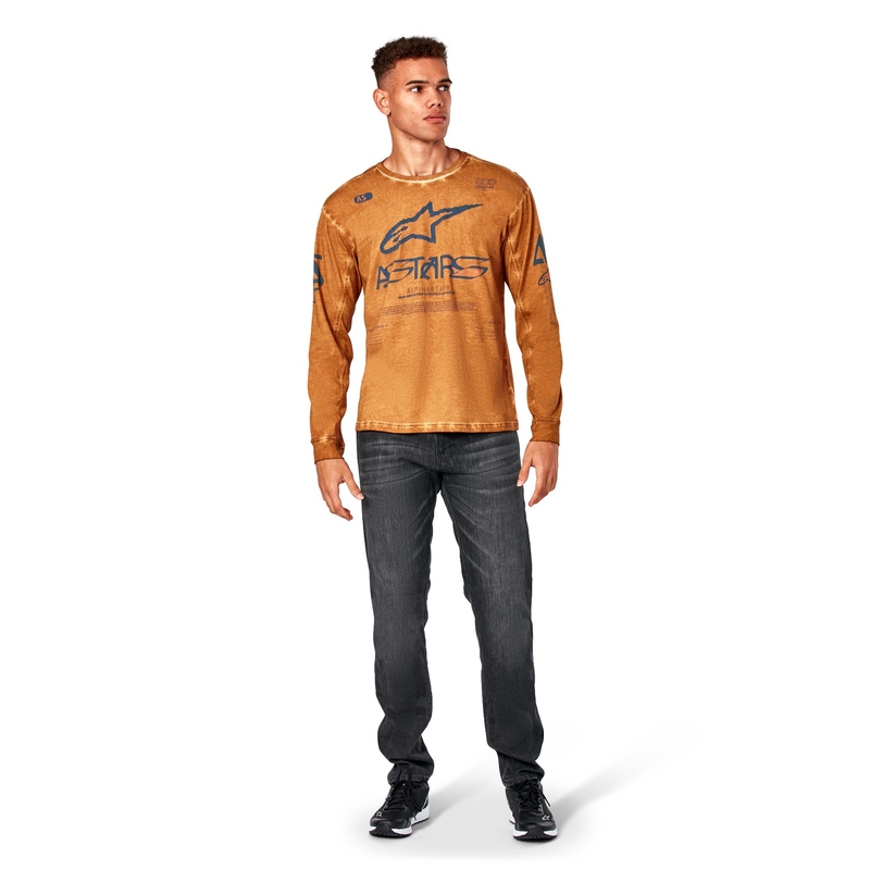 Alpinestars Nook Knit hosszú ujjú póló vörös