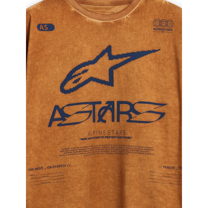 Alpinestars Nook Knit hosszú ujjú póló vörös