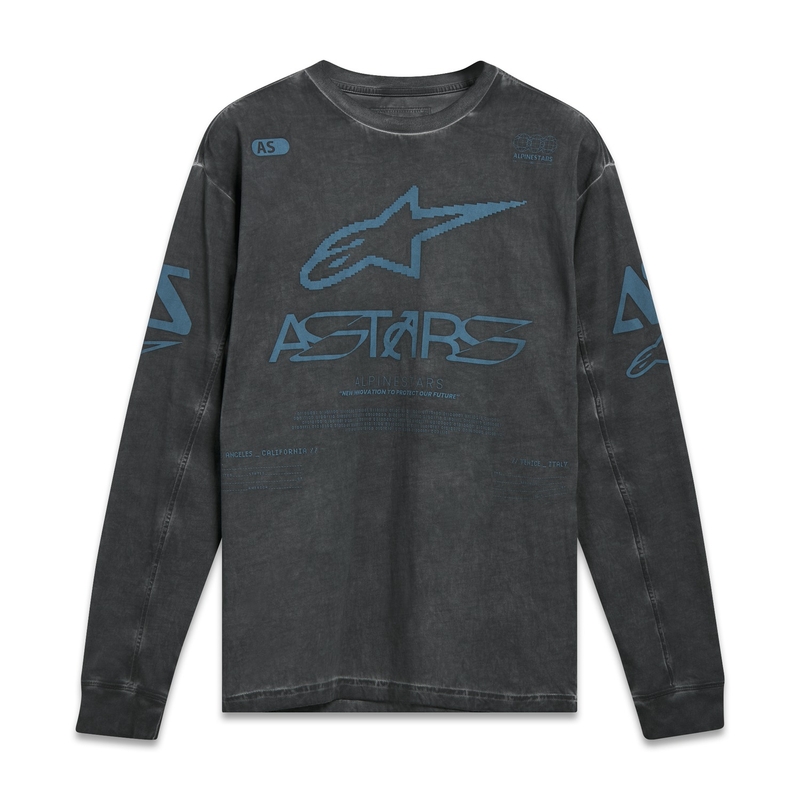 Alpinestars Nook Knit hosszú ujjú póló sötétszürke
