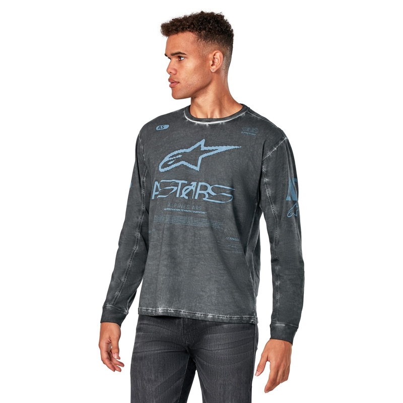 Alpinestars Nook Knit hosszú ujjú póló sötétszürke