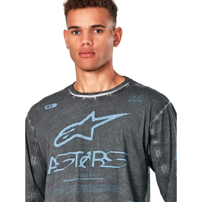 Alpinestars Nook Knit hosszú ujjú póló sötétszürke