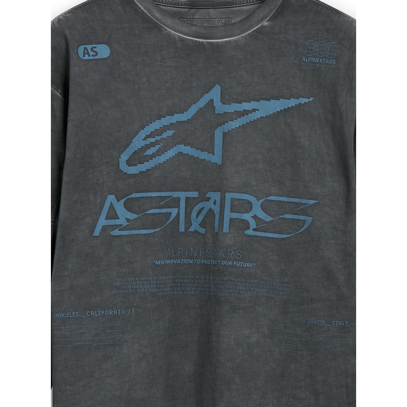 Alpinestars Nook Knit hosszú ujjú póló sötétszürke