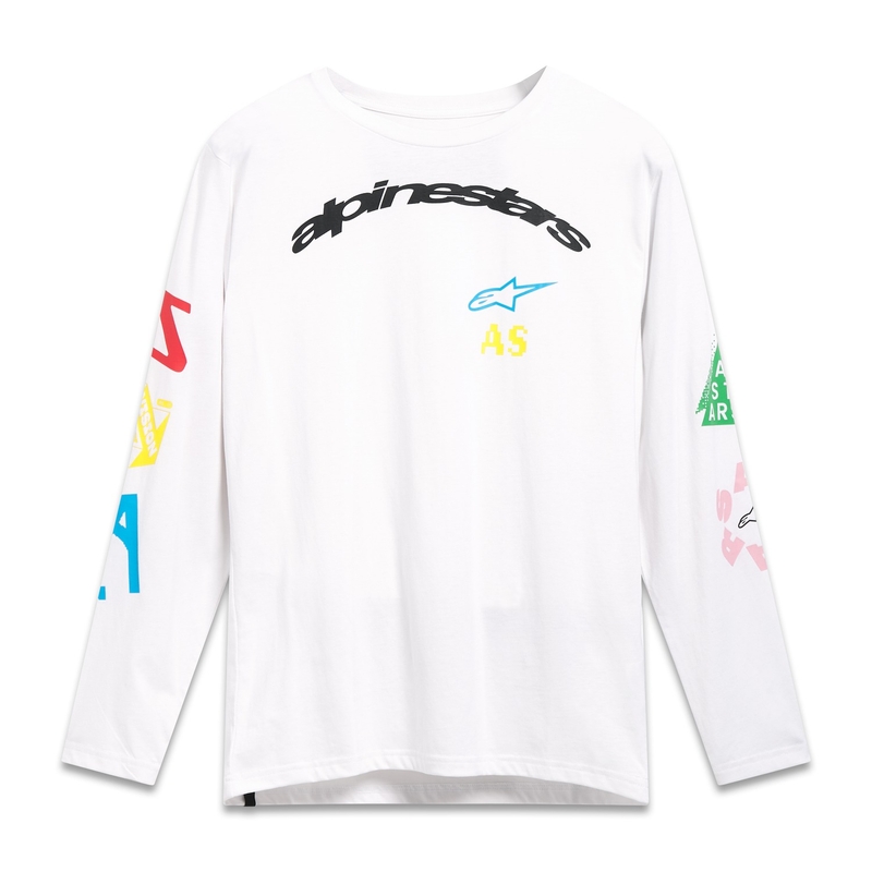 Alpinestars Brundo CSF hosszú ujjú póló fehér
