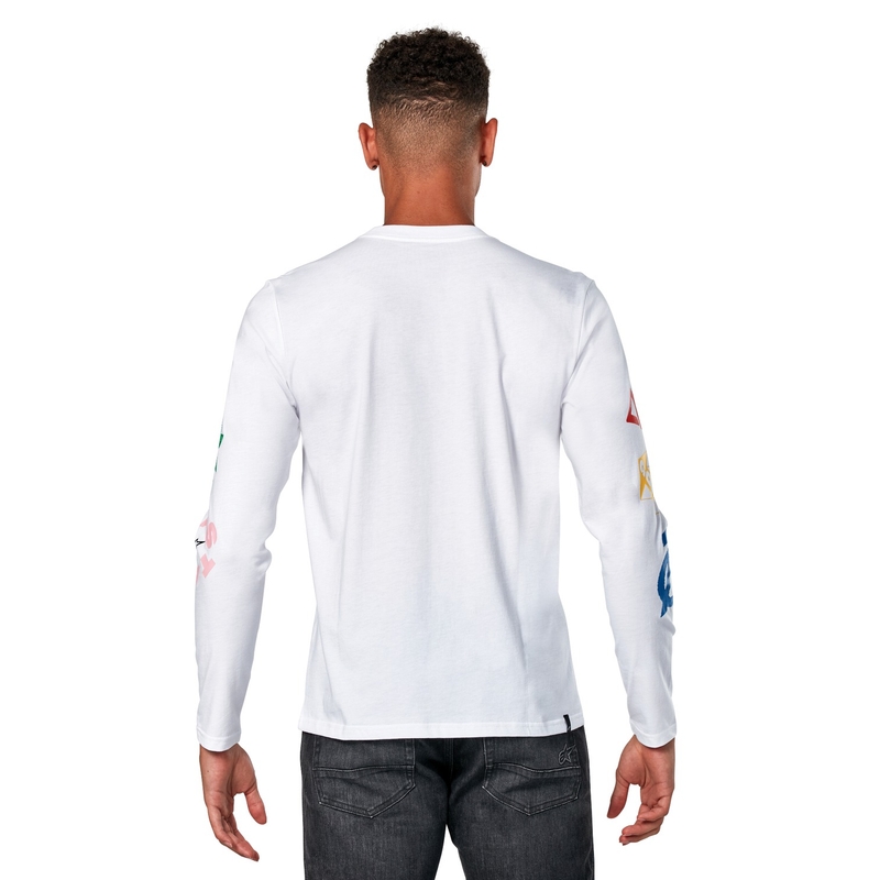 Alpinestars Brundo CSF hosszú ujjú póló fehér