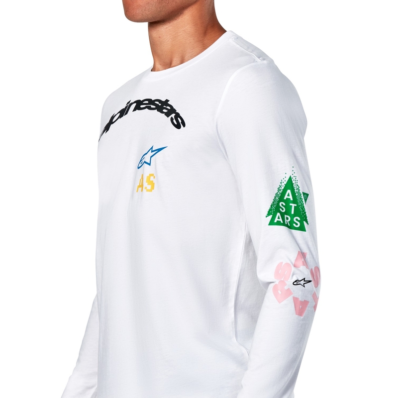 Alpinestars Brundo CSF hosszú ujjú póló fehér