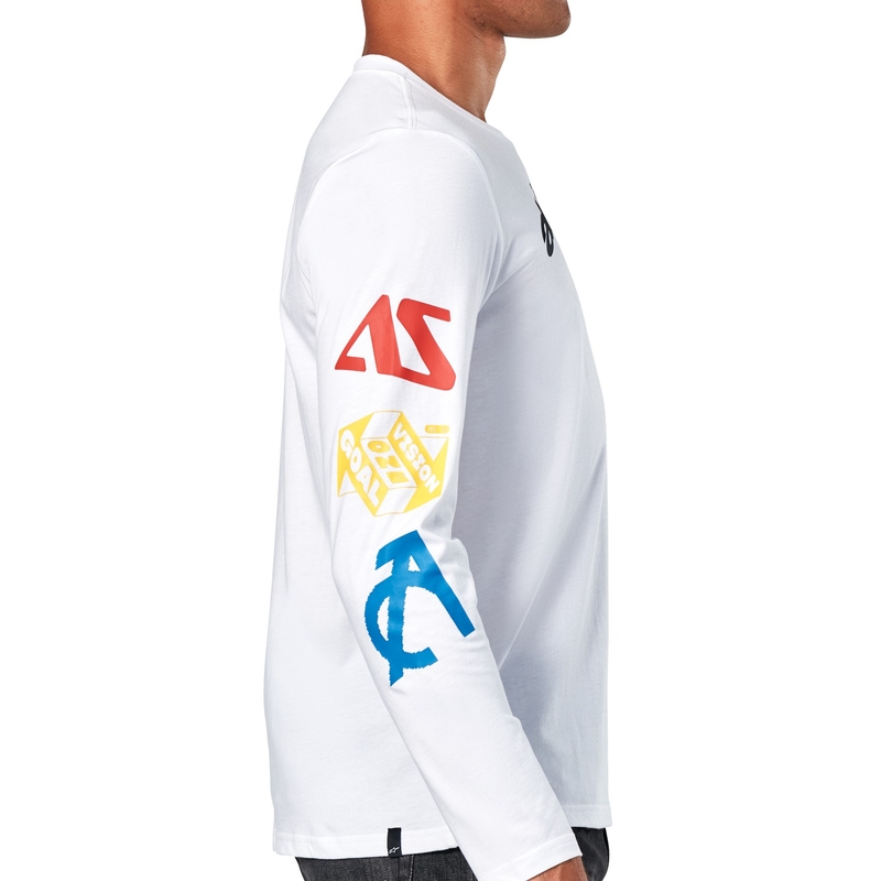 Alpinestars Brundo CSF hosszú ujjú póló fehér