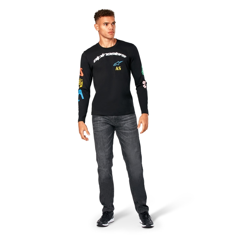 Alpinestars Brundo CSF hosszú ujjú póló fekete