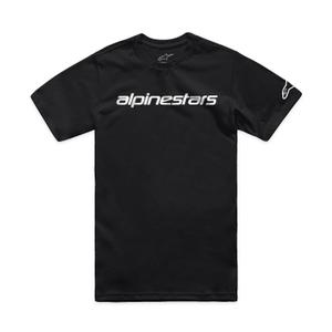 Alpinestars Linear Wordmark 2.0 CSF póló fekete-fehér