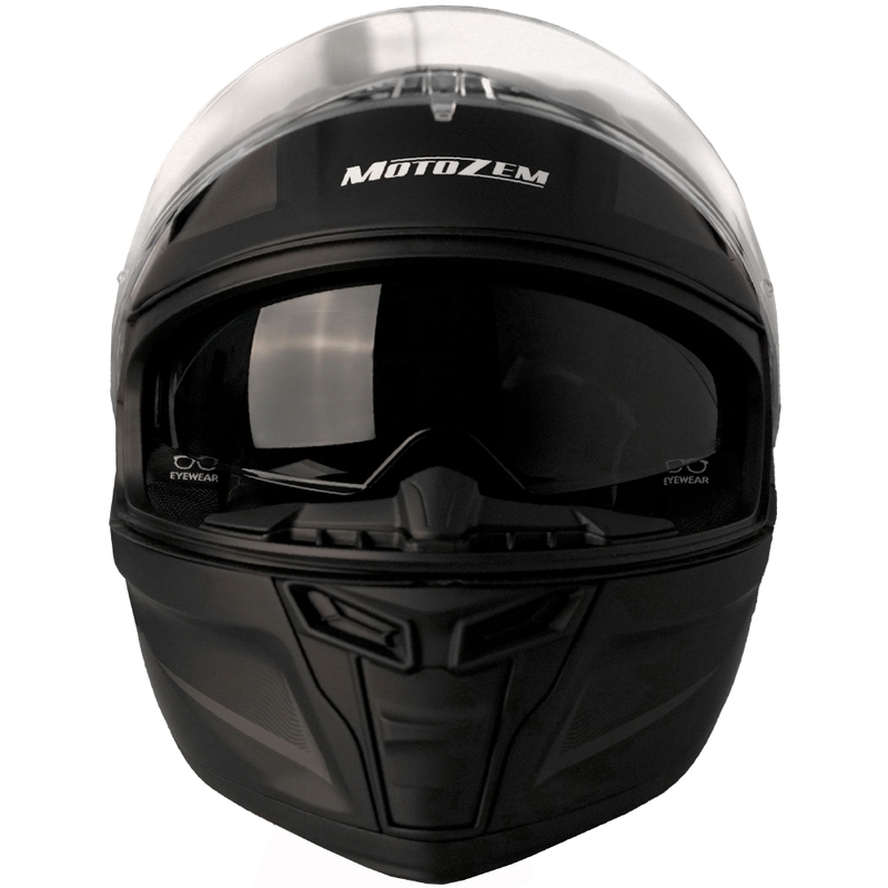 Motozem Guardian zárt motoros bukósisak matt fekete