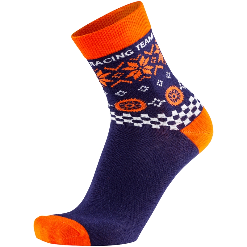 Red Bull KTM téli zokni kék-narancssárga