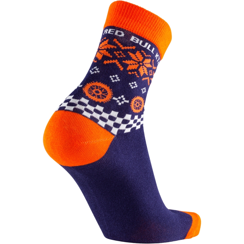 Red Bull KTM téli zokni kék-narancssárga