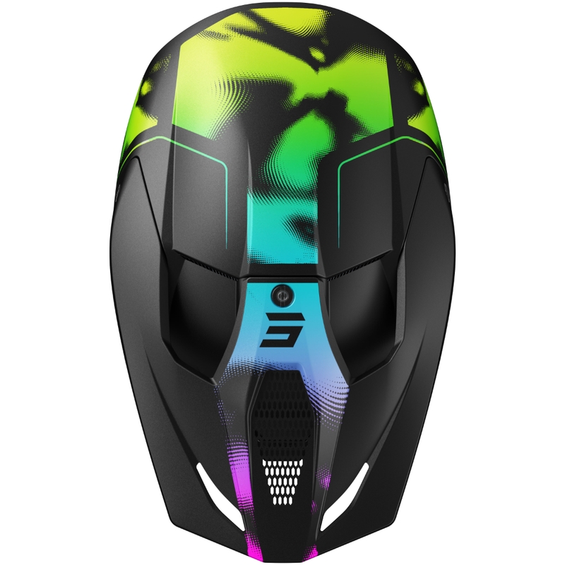 Shot Race Nitro motokrossz bukósisak matt fekete