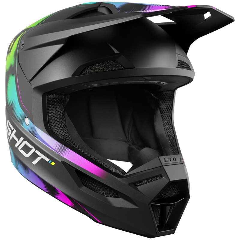 Shot Race Nitro motokrossz bukósisak matt fekete