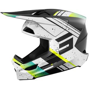 Shot Furious Mirage motokrossz bukósisak kék-fluo sárga