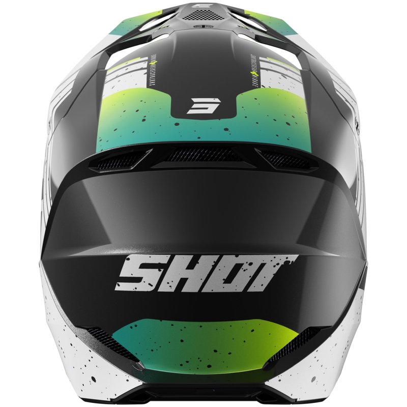Shot Furious Mirage motokrossz bukósisak kék-fluo sárga