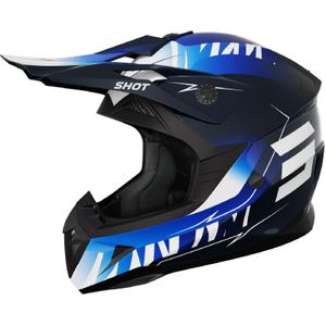Shot Pulse X-Trem motokrossz sisak kék