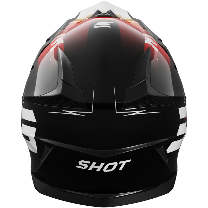 Shot Pulse X-Trem gyerek motokrossz sisak narancssárga-piros