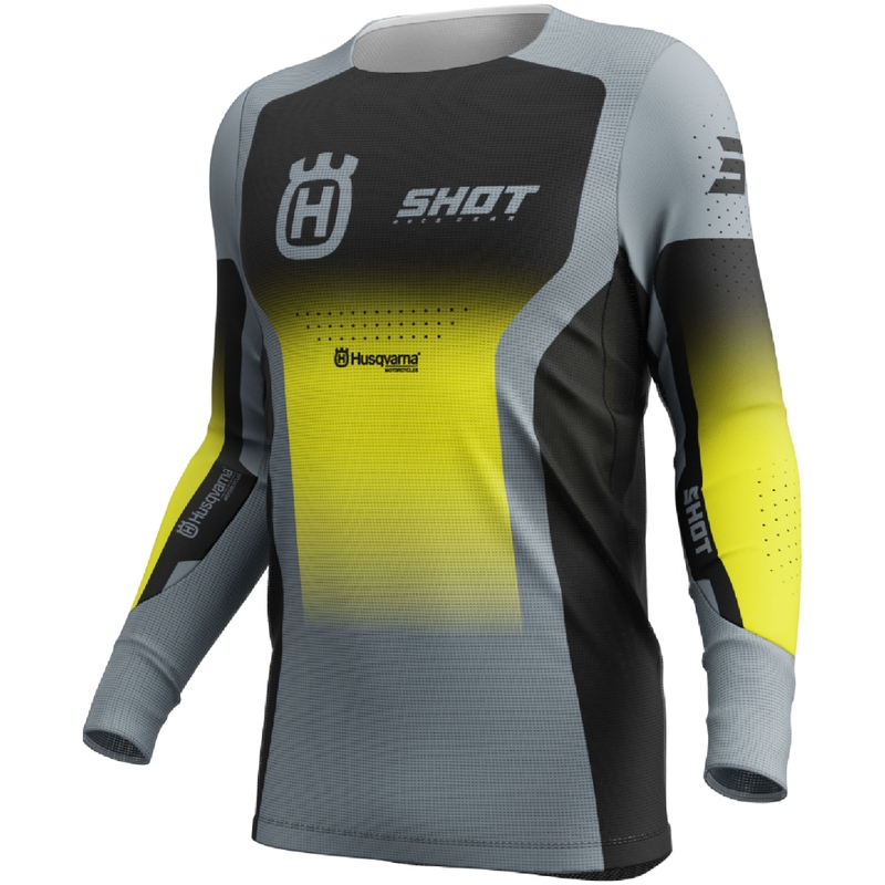Shot Aerolite HVA motokrossz mez fekete-szürke