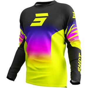Shot Devo X-Trem motocross mez fluo sárga