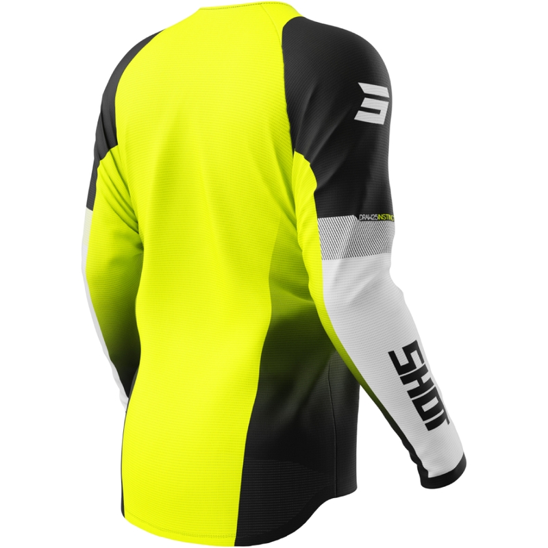 Shot Draw Instinct motocross mez fluo sárga