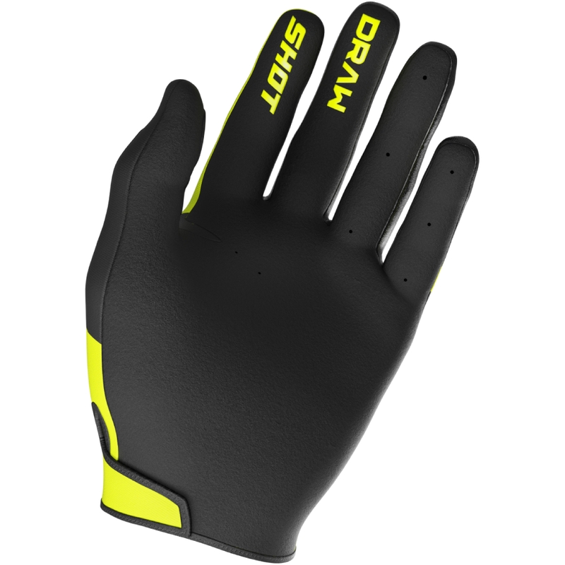 Shot Draw Sky motokrossz kesztyű fluo sárga