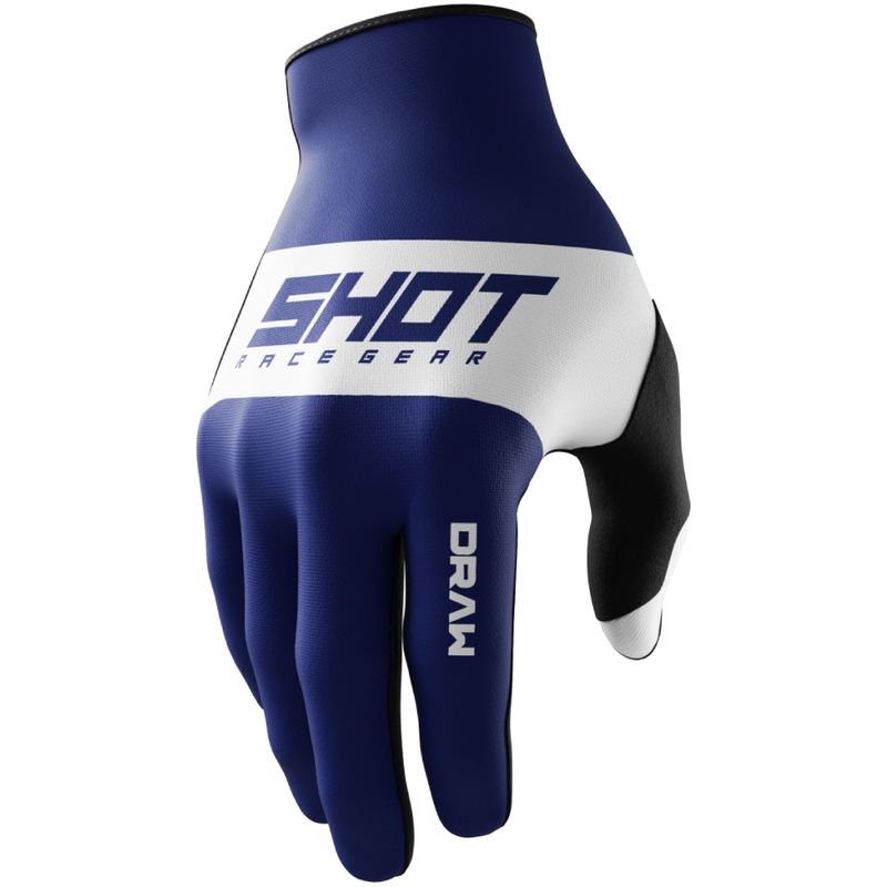 Shot Draw Sky gyerek motokrossz kesztyű kék