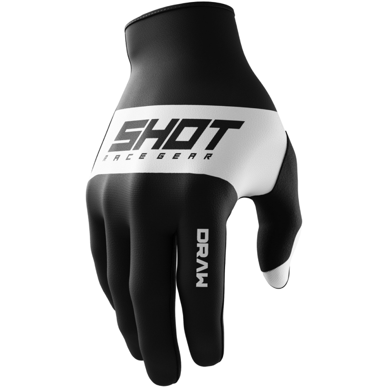 Shot Draw Sky gyerek motokrossz kesztyű fekete