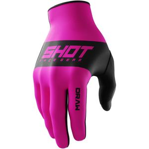 Shot Draw Sky gyerek motokrossz kesztyű rózsaszín