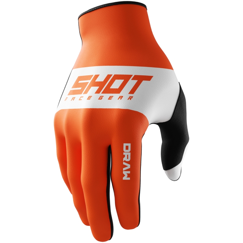 Shot Draw Sky gyerek motokrossz kesztyű narancssárga