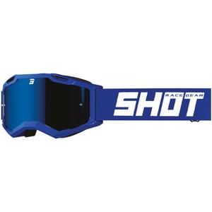 Shot Assault 2.0 Solid motokrossz szemüveg kék irídium plexivel