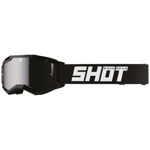 Shot Assault 2.0 Solid motokrossz szemüveg fekete irídium plexivel