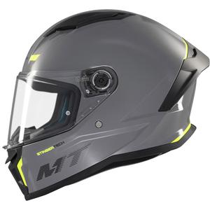 MT Stinger 2 Solid zárt motoros bukósisak fényes szürke
