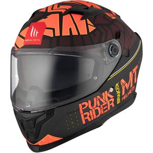 MT BRAKER SV PUNK RIDER B5 zárt bukósisak piros-fekete