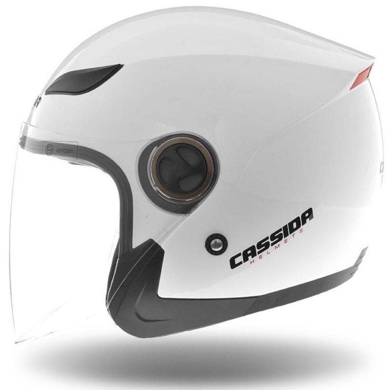 Nyitott motoros sisak Cassida Reflex fehér kiárusítás