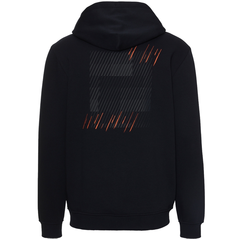 KTM Carbon Hoodie kapucnis pulóver fekete