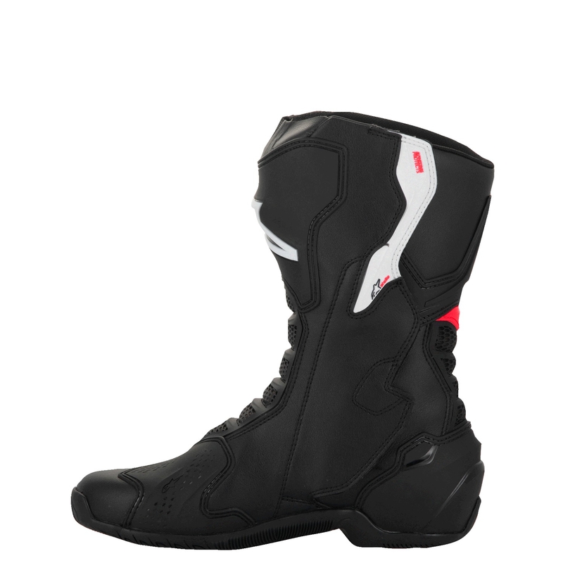 Alpinestars Stella SMX-6 3 női motoros csizma fekete-fehér-rózsaszín