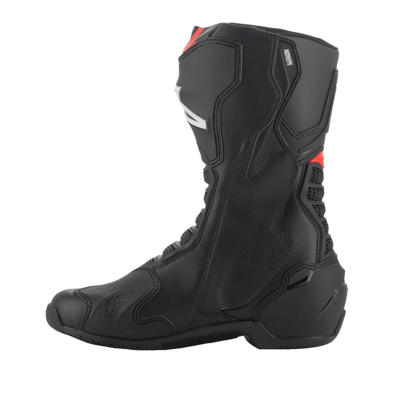 Alpinestars SMX-6 3 motoros csizma fekete-fluo piros