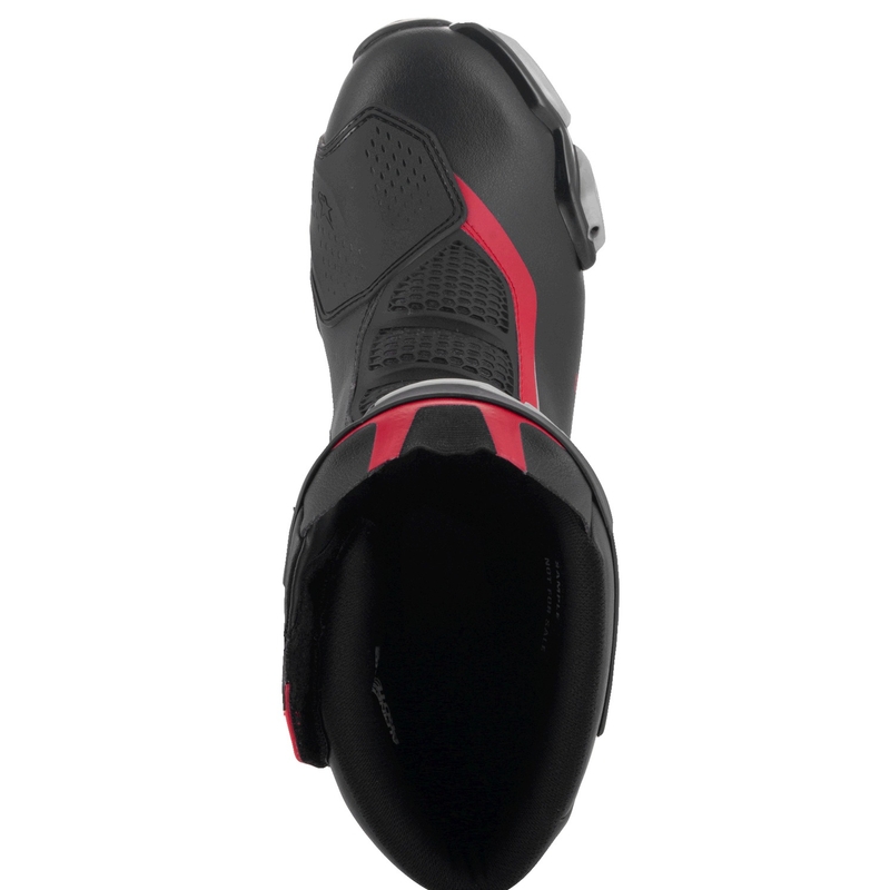 Alpinestars SMX-6 3 motoros csizma fekete-ezüst-piros