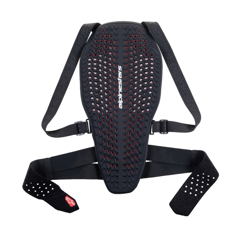 Alpinestars Nucleon Plasma gerinc protektor fekete-fehér-piros