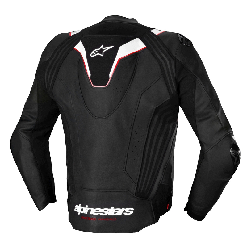 Alpinestars Missile 3 Ignition motoros bőrkabát fekete-fehér