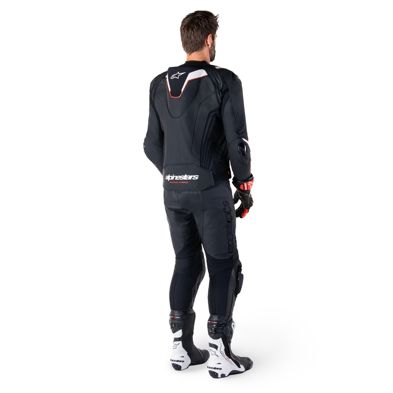 Alpinestars Missile 3 Ignition motoros bőrkabát fekete-fehér