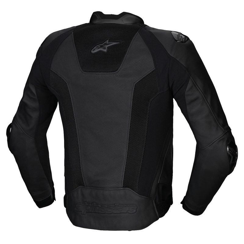 Alpinestars Missile 3 Airflow motorkerékpár bőrkabát fekete