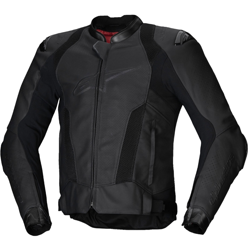 Alpinestars Missile 3 Airflow motorkerékpár bőrkabát fekete
