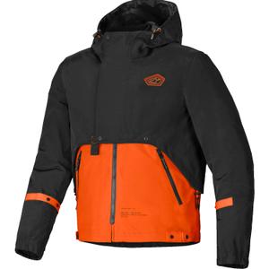 Alpinestars Mootant Waterproof Parka motoros kabát fekete-fluo narancssárga