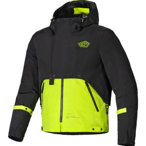 Alpinestars Mootant Waterproof Parka motoros kabát fekete-fluo sárga