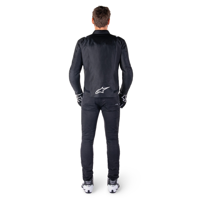 Alpinestars T-SPS 2 Waterproof motoros kabát fekete-fehér