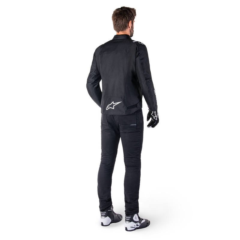 Alpinestars T-SPS 2 Waterproof motoros kabát fekete-fehér