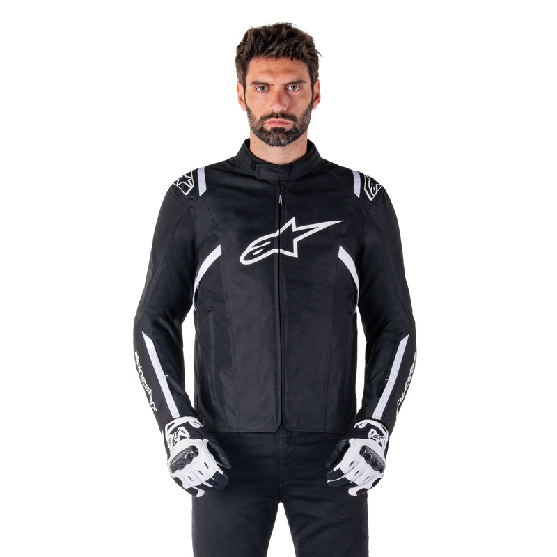 Alpinestars T-SPS 2 Waterproof motoros kabát fekete-fehér
